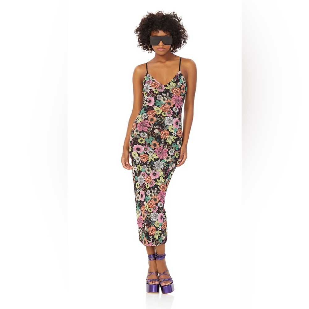 AFRM Amina Mesh Dress. NEW WITH TAGS. Size Small.